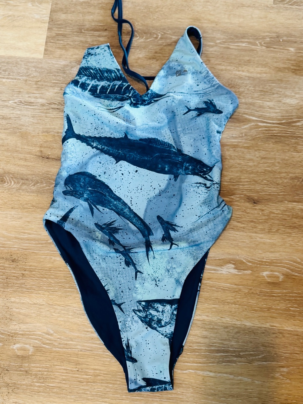Pelagic Naples Reversible Swimsuit Small Blue